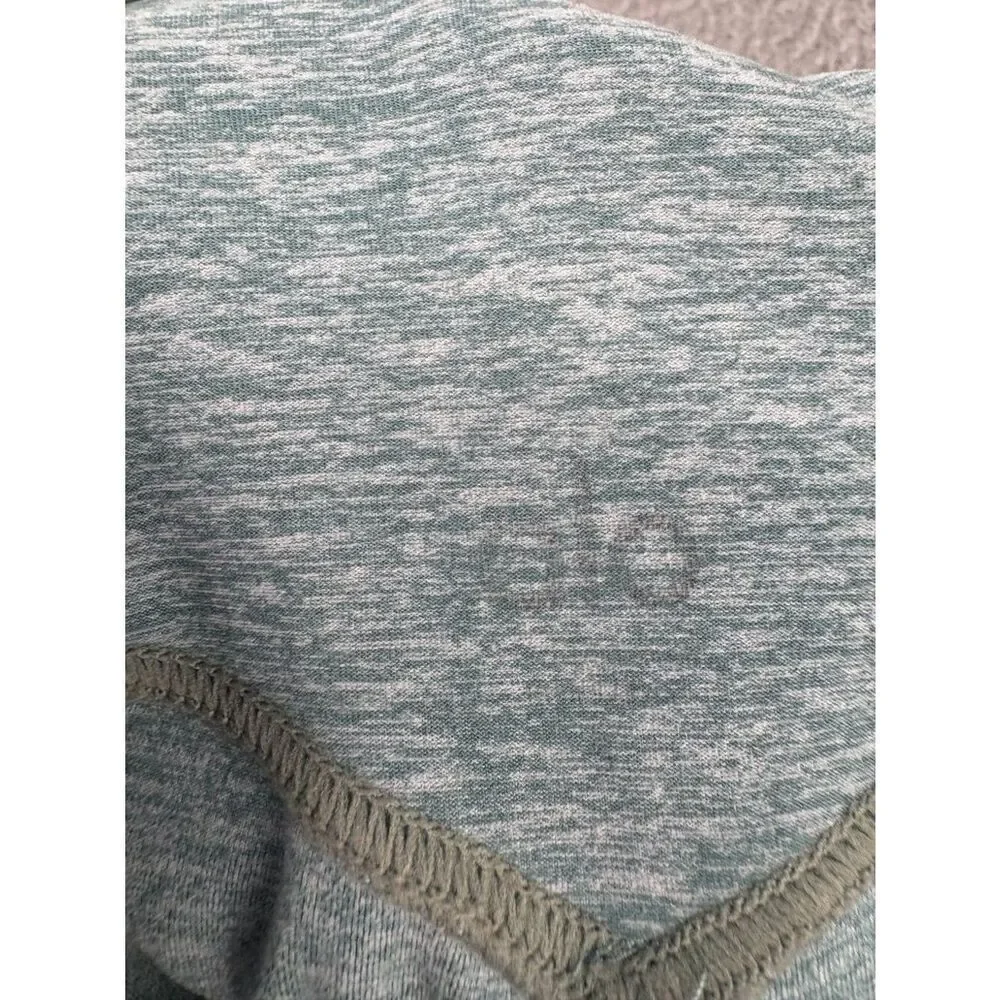 Alo Yoga Alosoft High Waist Lounge Leggings in Seagrass Green, size XS.